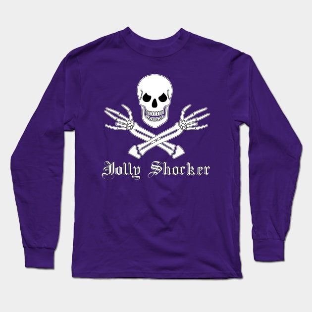 Jolly Shocker Long Sleeve T-Shirt by Dean_Stahl